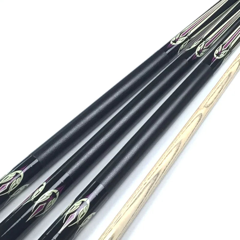 Xmlivet 9.5mm Chinese Snooker Cue Sticks Rubber Wood 1/2 Split Pool Billiards Cues Billiards Accessories