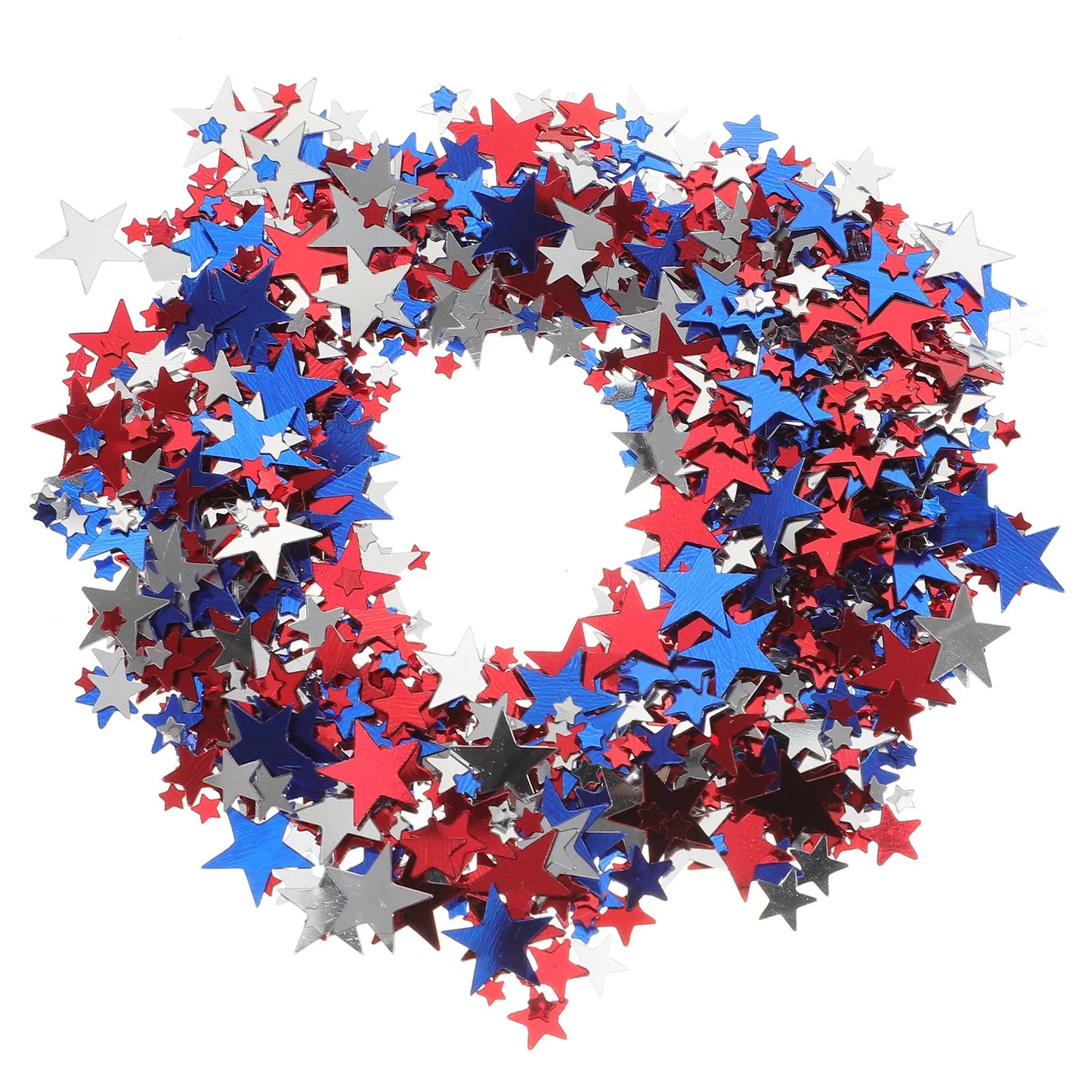 Independence Day Confetti Tabletop Decor for 4th of July Star Happy Birthday Decorations Decorative Glitter Party Ornament
