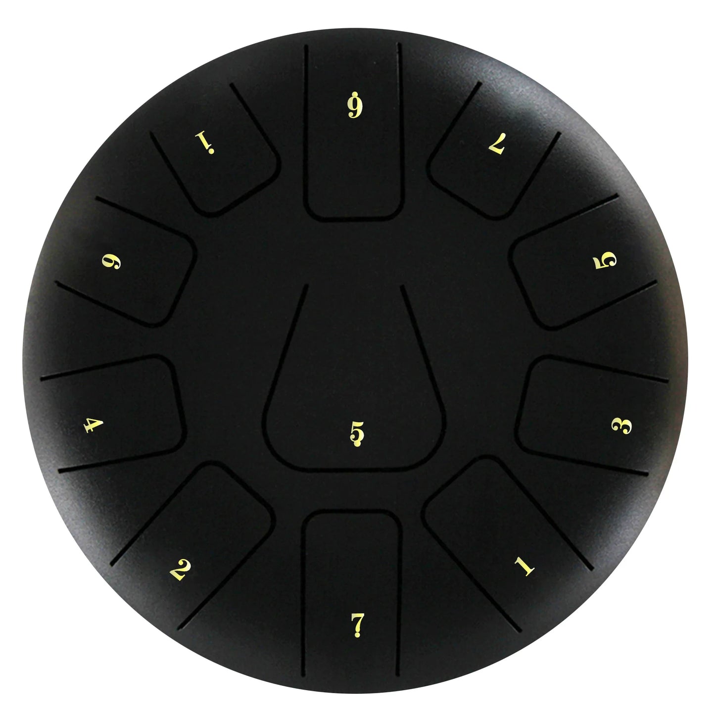 Titanium Steel Tongue Drum 8 Inch 11 Note Hand Pan Drum Children Mini Ethereal Drums Percussion Instrument Yoga Meditation Gifts