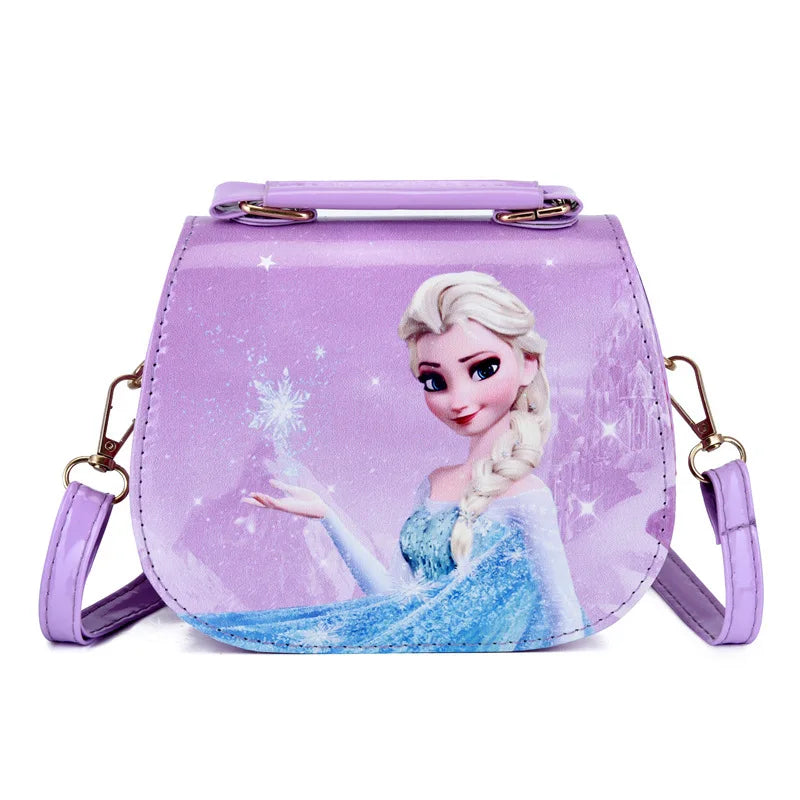 Disney Frozen Anime Figure Elsa Princess Child Shoulder Bag Girl Baby Lovely Handbag Cartoon Kid Fashion Shopping Messenger Bag