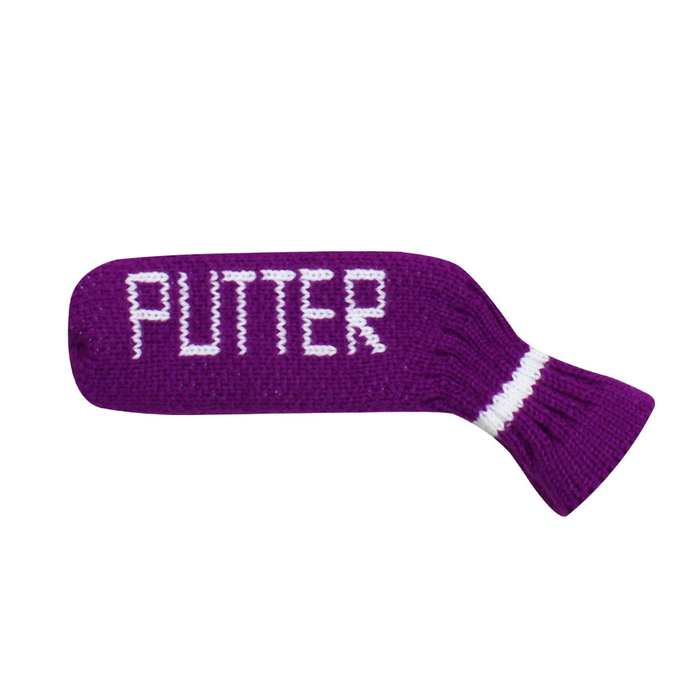 Scott Edward Knitted Putter Cover Blade,Decorate Golf Bags,1 Piece in Pack,Fits Golf Blade Putters Cute and Soft