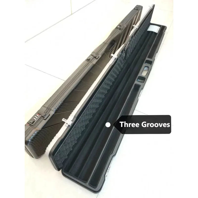 Rainbow High Quality Password Rod Box Billiard 3/4 Snooker Cue Case Billiard Accessories Can Put 2 Snooker Cues One Pool Cue
