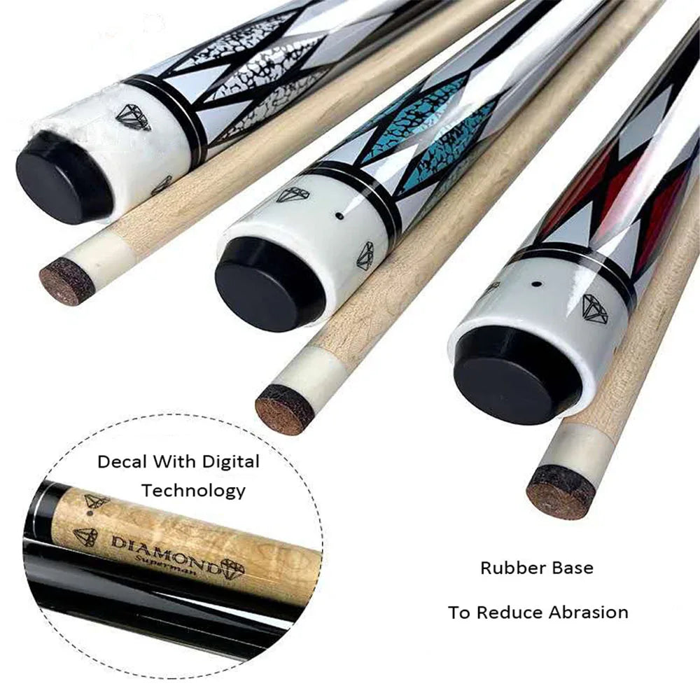 American Maple Billiard Pool Cue Stick, 57 "Billard Nine Ball Cue, 1 Split