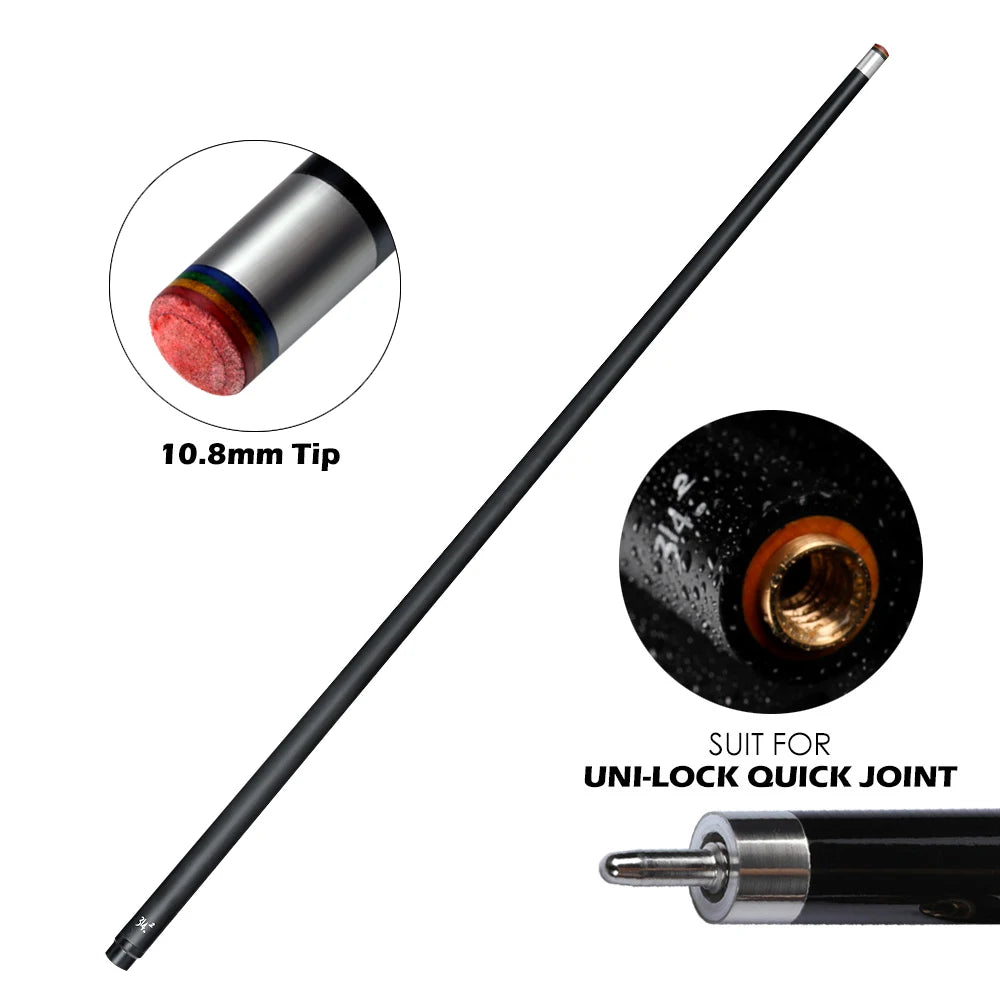 PREOAIDR 3142 POINOS Carbon Maple Single Shaft Billiard Pool Cue Stick Shaft 10.8/11.75/13mm Tip Uni-Loc Joint Bullet Shaft