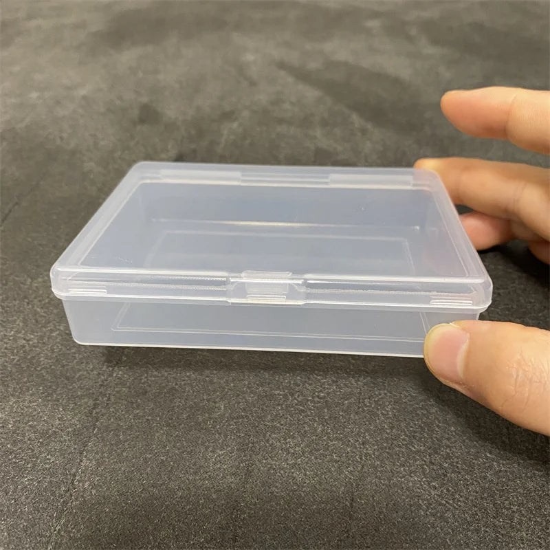 2/4/8 Pieces 10*7*2.4cm Transparent Plastic Boxes Playing Cards Container PP Storage Case Packing Poker Card Box for Board Games