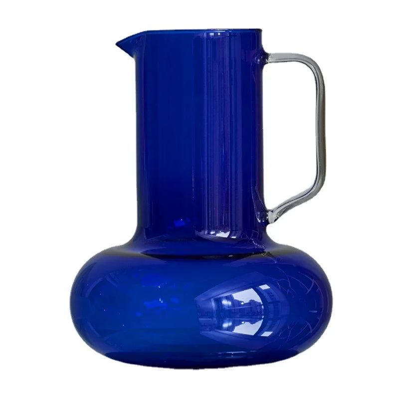 54oz Water Pitcher Glass Pitcher Tea Kettle Large Pitcher GlassTeapot Carafe Cold Juice Iced Drinking Jug for Boiling Water