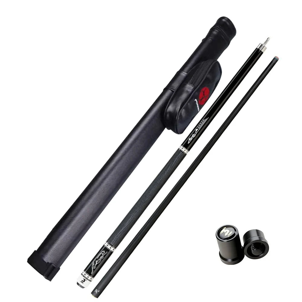 PREOAIDR Xingbao Billiard Carbon Pool Cue Stick Kit Uni-Loc Joint 147cm Silicone Wrap Professional Billiard Cues