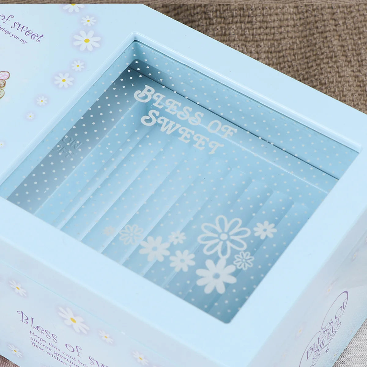 1pc Music Box With Transparent Lid Twirly Dancing Girl Musical Case Container Jewelry Case Versatile Music Jewelry Storage Box
