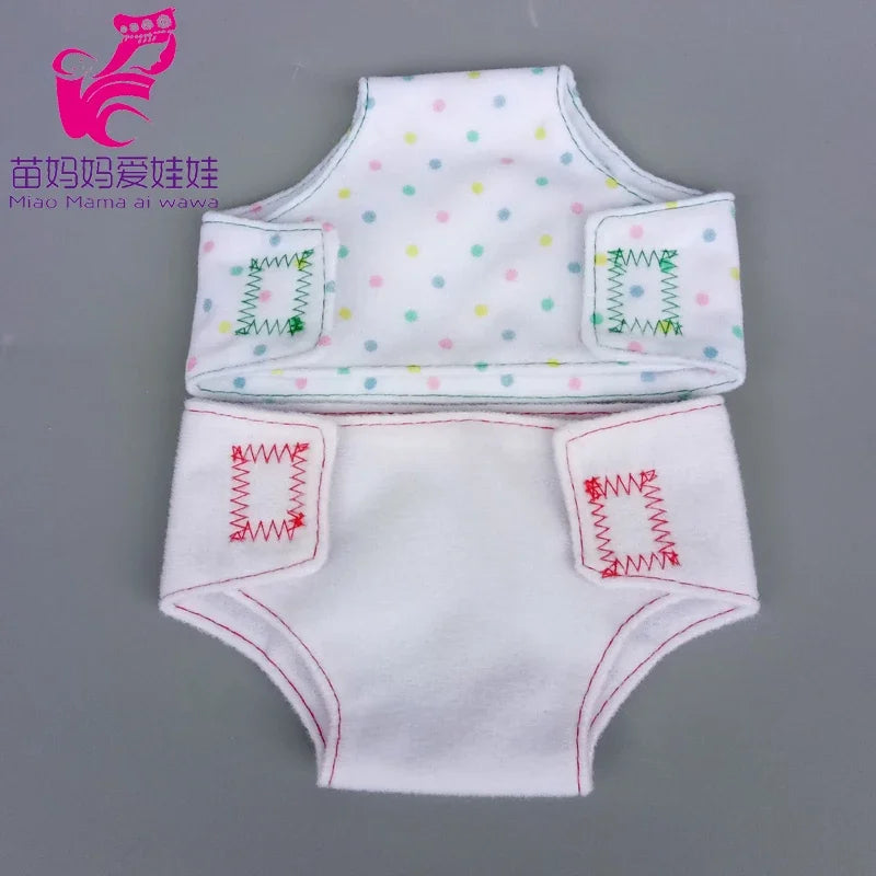 40cm Baby Doll Bib Legging Accessories 43cm Doll Hat Gloves
