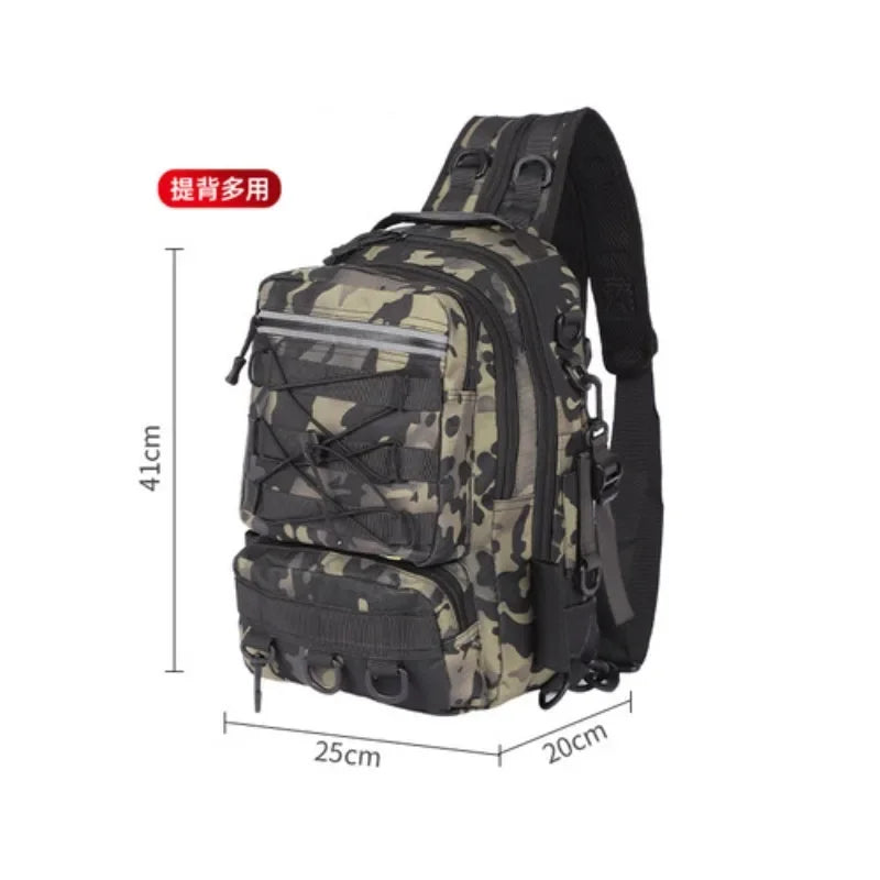 Nylon Waterproof Outdoor Rucksacks Tactical Sports Camping Hiking Trekking Fishing Hunting Bag Backpack
