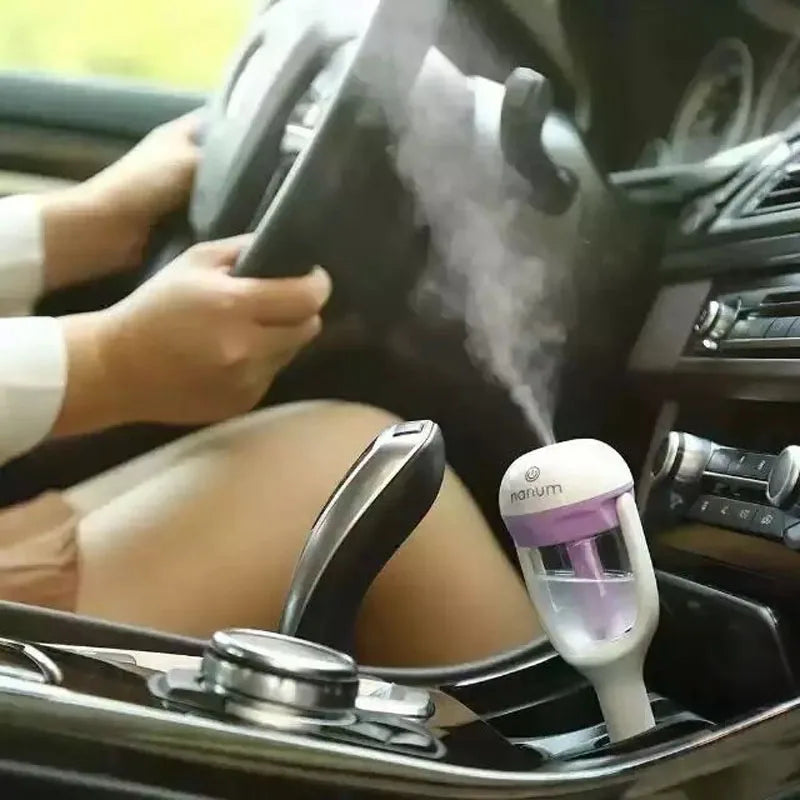 12V Car Air Freshener Car Humidifier Air Purifier Aroma Diffuser Essential Oil Diffuser Aromatherapy Mist Maker Fogger