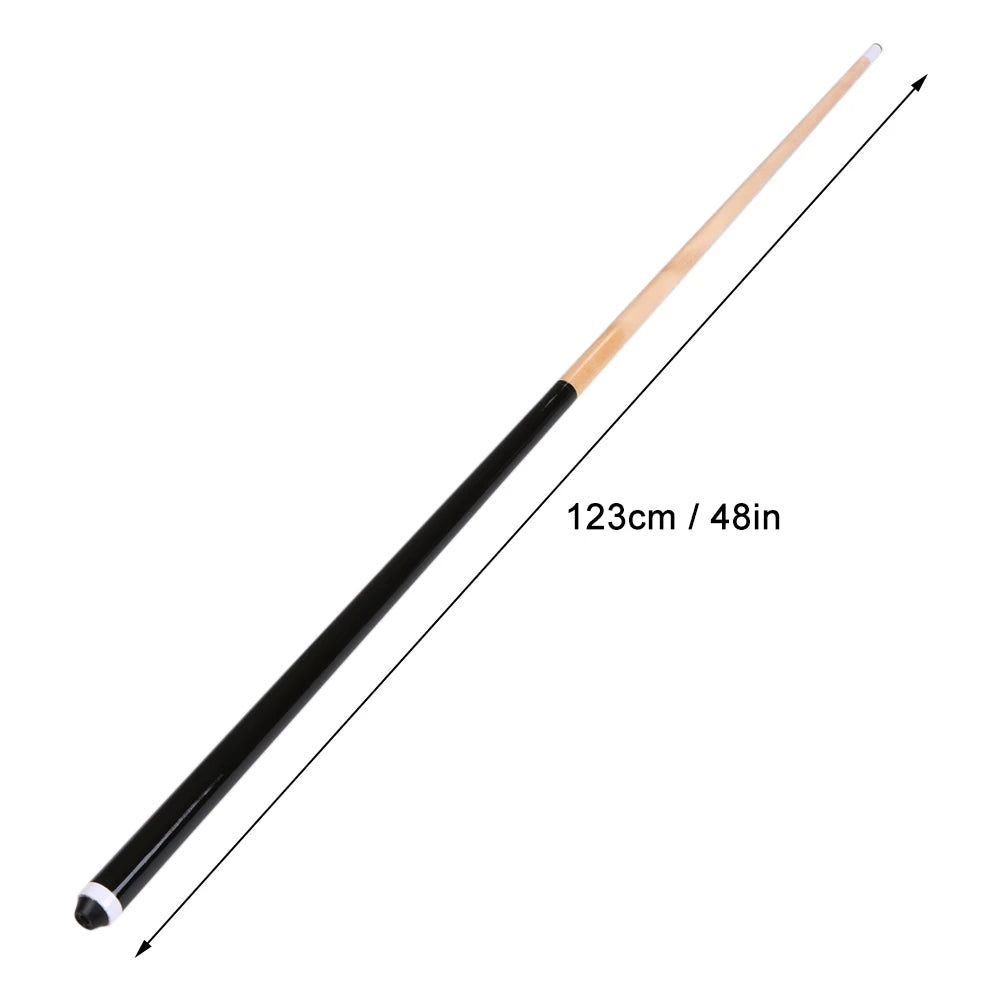 48In American Snooker Wood Pool Cue Assemble Children Adult Home Billiards Exercising Entertaining Tools Supply