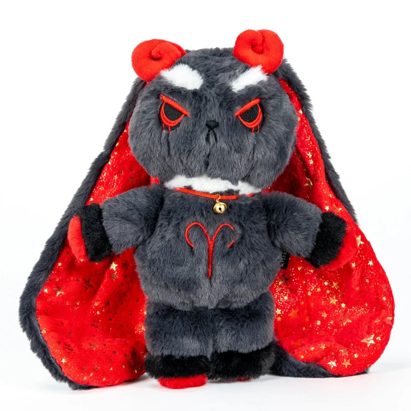 30cm Dreadfuls Non Binary Rabbit Plush Toy Pillow Horror Goth Bunny Stuffed Soft Animal Doll Home Decor Peluches Pillow Kid Gift