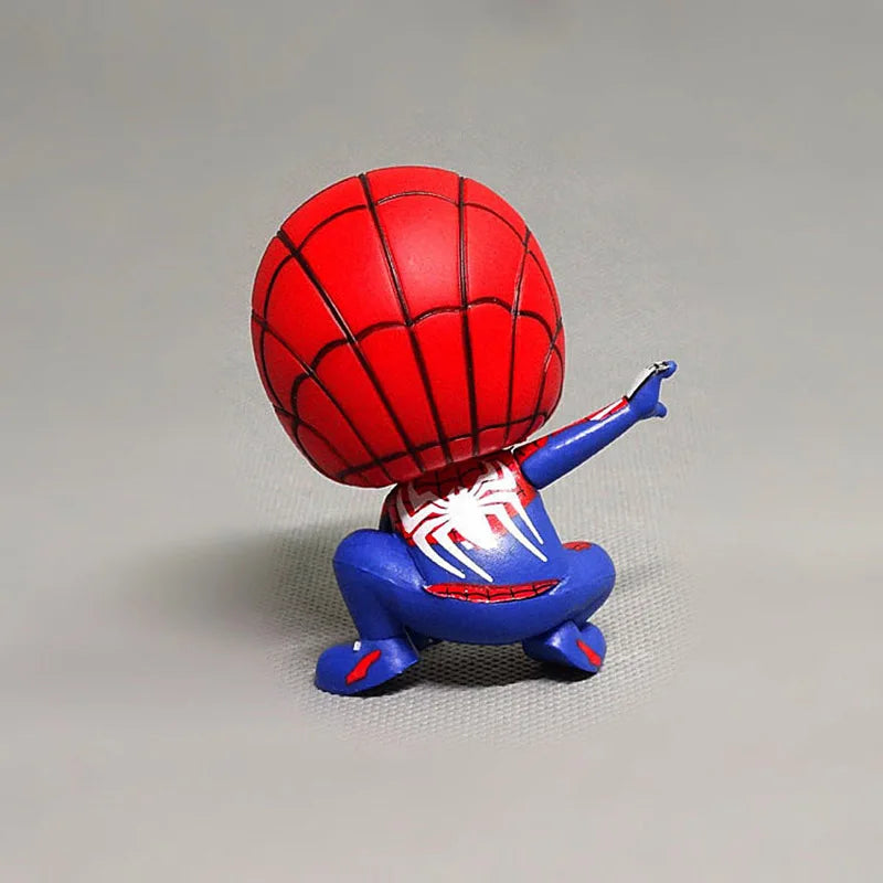 Marvel Spiderman Anime Action Figure Toys PVC Model Spider Man Dolls Decoration Cake Decoration Mdoel Kids Toys Birthday Gifts