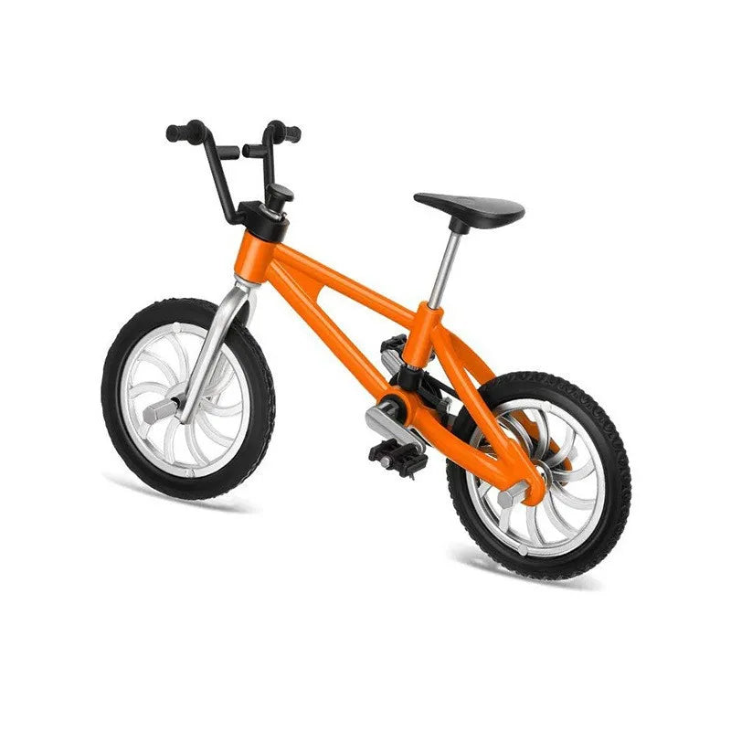 Mini Finger Bicycle Toys Alloy Miniature MTB Bike Model DIY Simulation Mountain Cycling Kid Gift Toy 1/12 Doll House Accessories