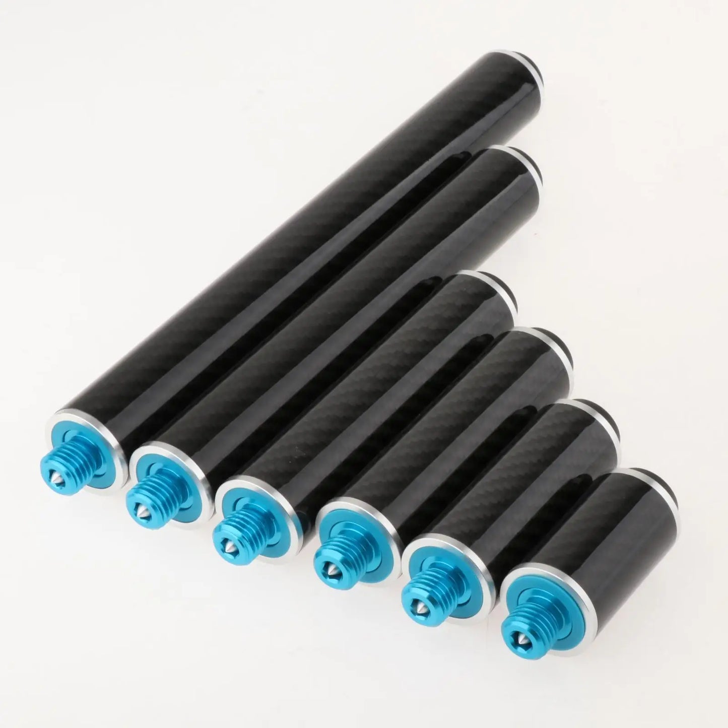 Universal Cue Extension End Billiard Accessories,Billiards Pool Cue Extension Snooker Cue Stick Extender Training Player Carbon