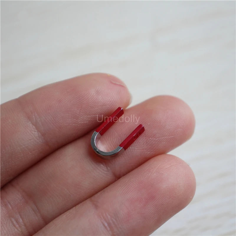 1/12 Scale Minaiture Dollhouse Stationery Mini Notebook Push Pin Model for OB11 BJD Doll Accessories Toy