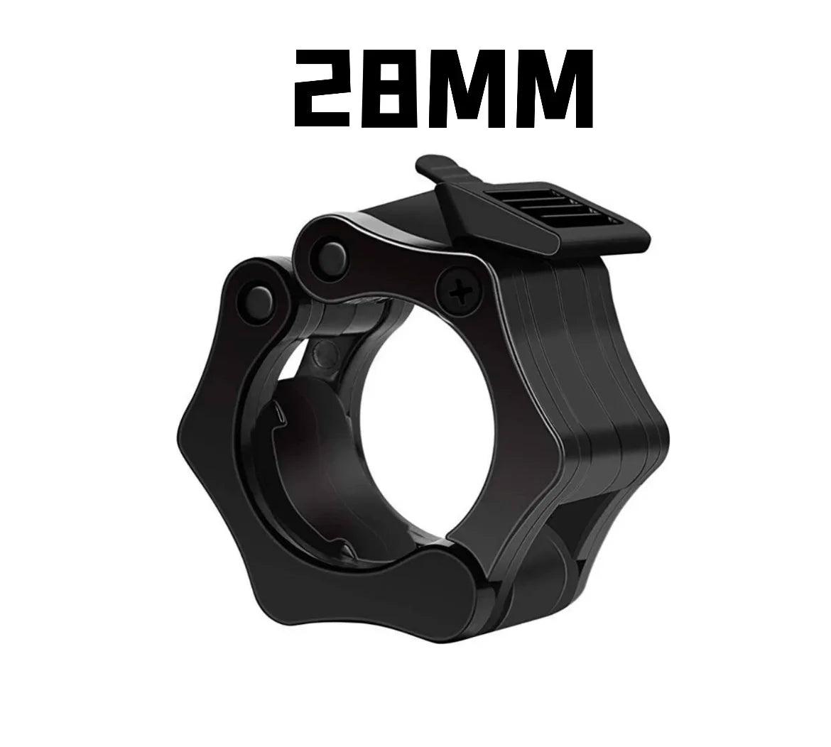 1pcs Spinlock Collars Barbell Collar Lock Dumbell Clips Clamp Weight Lifting Bar Gym Dumbbell Fitness Body Building 25/28/30mm