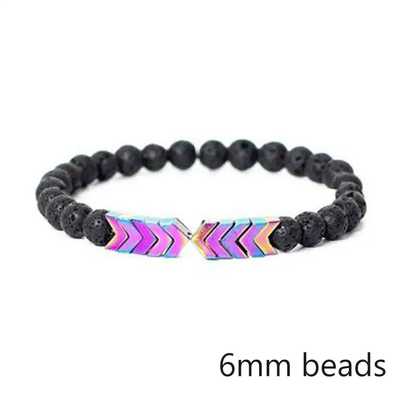 Men Bracelet Natural Moonstone Bead Tibetan Buddha Bracelet Chakra Lava Stone Diffuser Bracelets Men Jewelry