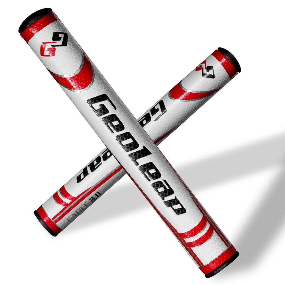 Geoleap Round Putter Golf Grips PU Material Soft Feeling 3.0, 5.0 Two Sizes and Four Colors to Choose