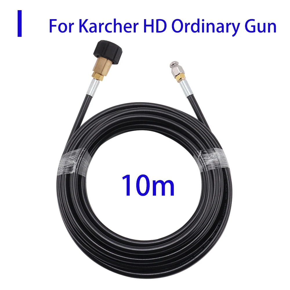 Sewer Drain Water Cleaning Hose Pipe Cleaner for Karcher Interskol Huter Hammer Nilfisk STIHL Bosch Lavor High Pressure Washer