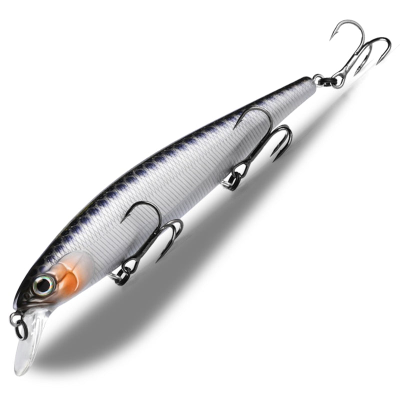 Bearking 115mm 16g Dive 0.6-1m Floating Top Fishing Lures Wobblers Artificial Bait Predator Tackle Jerkbaits for Pike and Bass