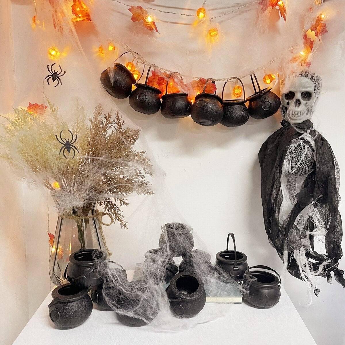 Horror Schedel Hanger Variabele Vorm Schedel Halloween Prop Party Outdoor Spookhuis Bar Halloween Decoration