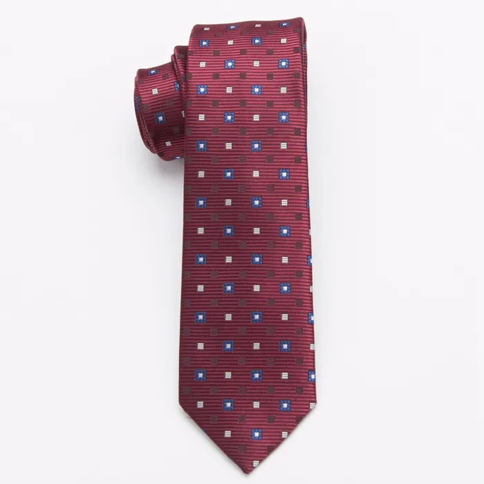 XGVOKH 20 Style Neck Tie Men Skinny Necktie Wedding Ties Polyester Black Dot Fashion Mens Business Bowtie Shirt Accessories
