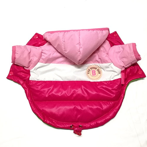 Autumn Winter Pet Clothes for Dogs Waterproof Hooded Dog Coat Jacket Warm Puppy Pet Clothing Chihuahua French Bulldog Clothes