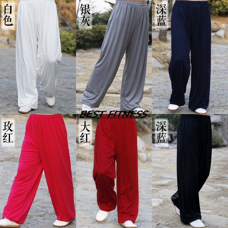 MICRO FIBER Tai Chi Pants Lantern Pants Tai Chi Clothing for Men and Women