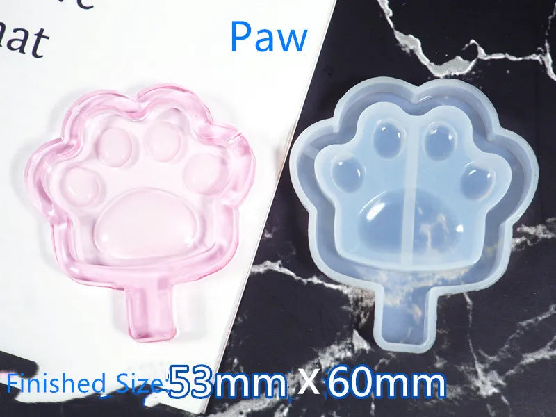 New Arrival Shaker Molds Milk Bottle UV Resin Epoxy Mold Magic Wand Oil Syringe Craft Tools