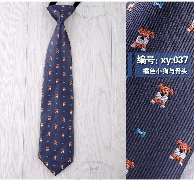 28*6cm Gravata Boys Girls Children's Tie School Class Dance Costume Accessories Band Cartoon Student Tie Necktie Neckcloth