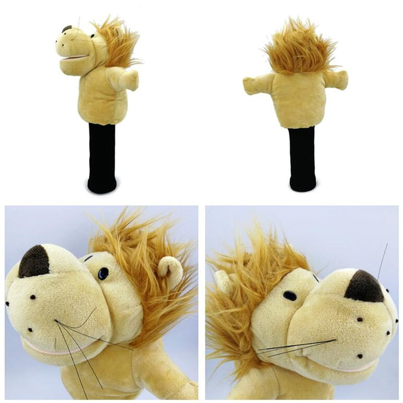 All Kinds of Animals Golf Head Covers Fit Up to Fairway Woods Men Lady Golf Club Cover Mascot Novelty Cute