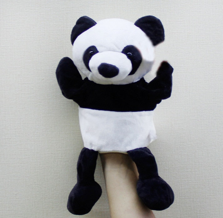 Animal Glove Puppets Adults Hand Living Puppet Dog Theater Doll Toys Plushies Story Talking Muppet Show Muppets Family Toy