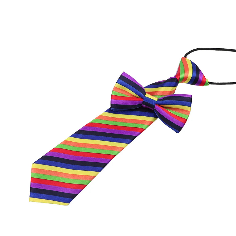Fashion School Boys Bow Tie Set Children Kids Baby Colorful Elastic Music Piaon Necktie Butterfly Design Cute Bowtie Accessory