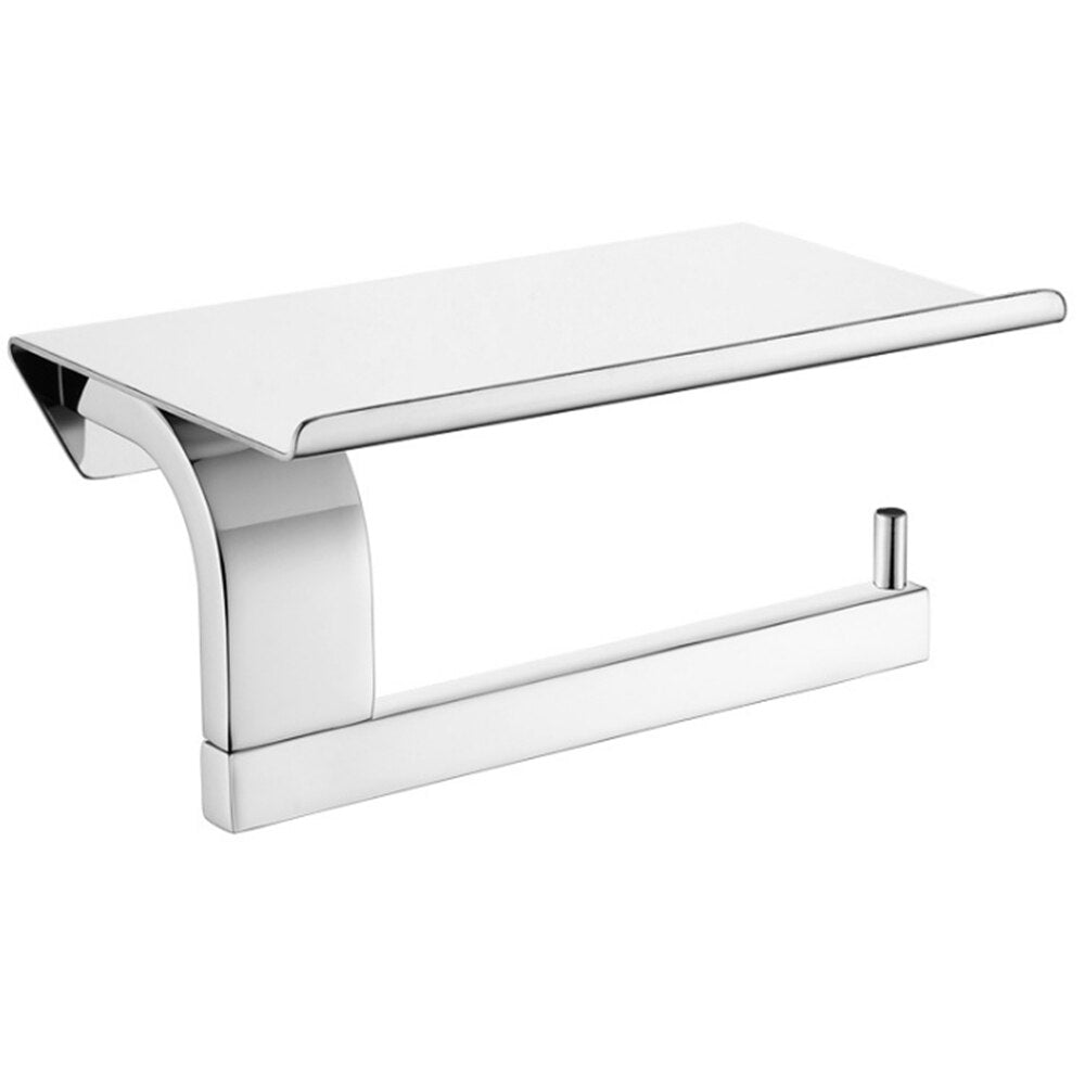 TAICUTE G Bathroom Accessories Set Heavy Duty Towel Rack Shelf Bar Ring Wall Mou