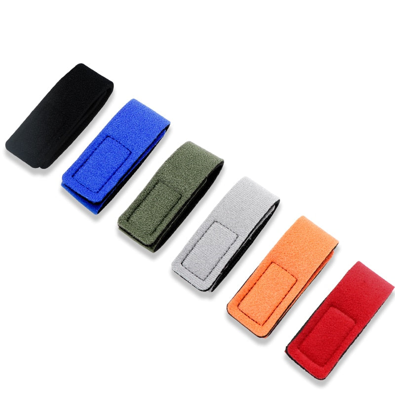 Elastic Bandage Fishing Rod Tie Straps Accessories Reusable Carp Fishing Rod Band Guide Ring Holder Belt Strap Suspenders