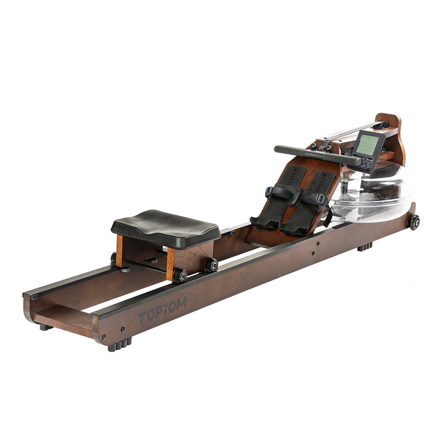 Topiom Water Rowing Machine (Dark Brown)