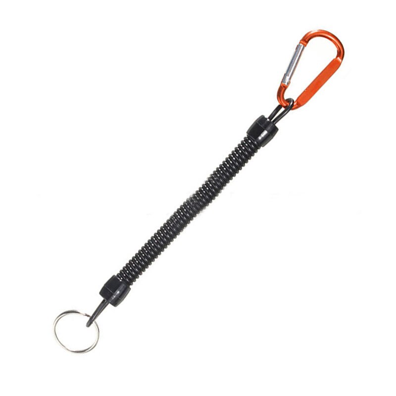 Fishing Lanyards Boating Ropes Kayak Secure Pliers Lip Grips Tackle Fish Tools Fishing AccessoryCamping Carabiner Secure Lock