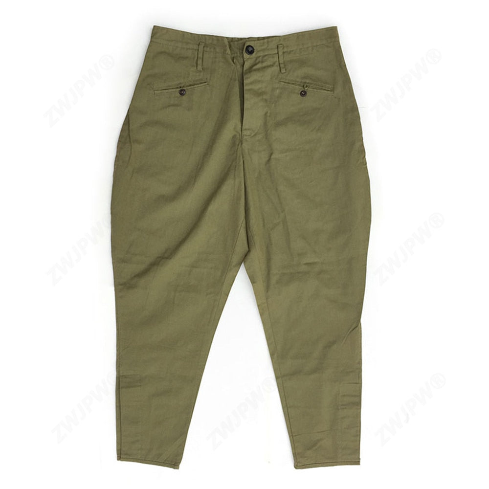 CHINESE ARMY RIDING BREECHES TYPE 55 SPRING COTTON MEN New Traditional Pants Baggy Pants Riding Sports Breeches CN108311