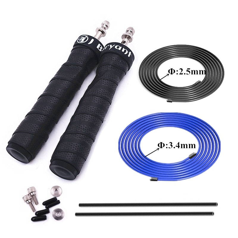 Speed Jump Rope Crossfit Skakanka Skipping Rope for MMA Boxing Jumping Training Lose Weight Fitness Home Gym Workout Equipment