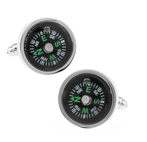 Cufflinks Retail Novelty Sail Design Blue White Color Sport Series Cufflinks for Men Cuff Links