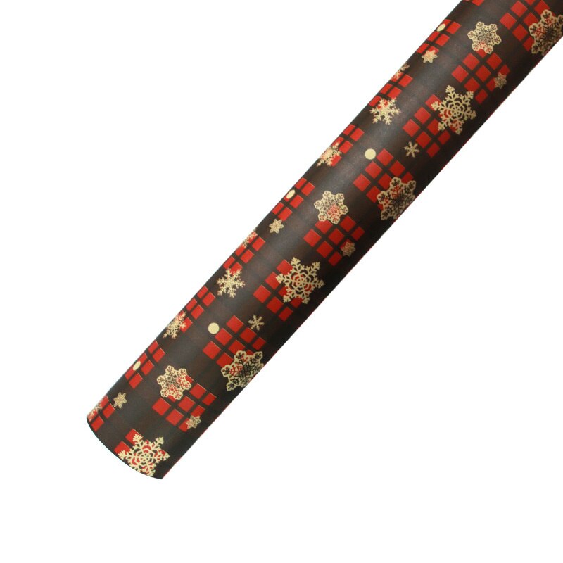 70X50cm Christmas Diy Kraft Wrapping Paper Printing Paper Christmas New Year Decoration Wrapping Paper