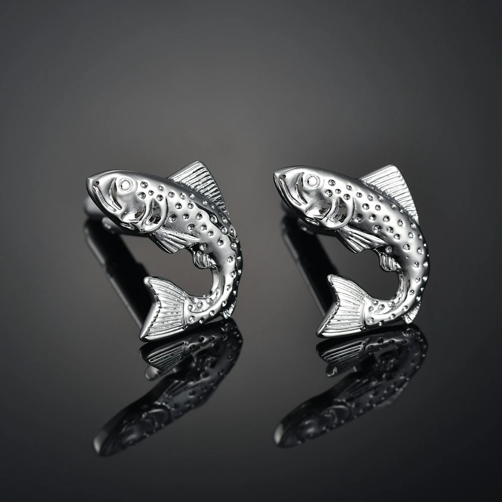 French Shirt Cufflink for Mens Brand Designer Cuffs Button Male Silver High Quality Luxury Wedding Jewelry Father's Day