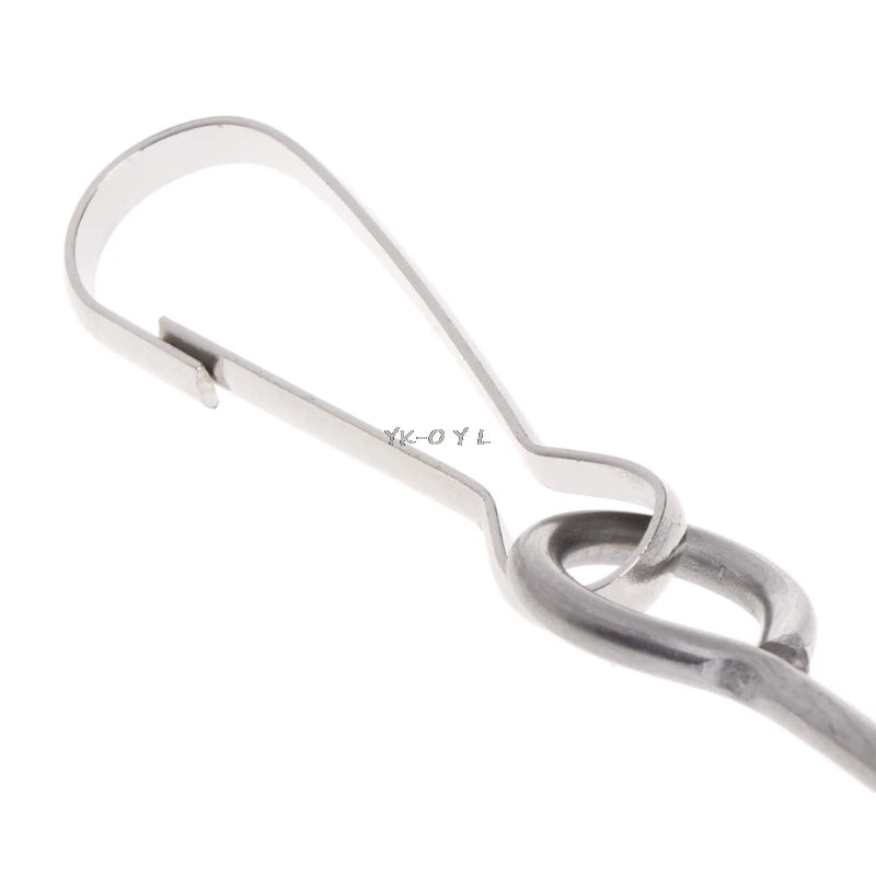 Bird Food Holder Stainless Steel Parrot Vegetable Fruit Feeder Treat Skewer for Finch Cockatiel Metal Hanging Hook