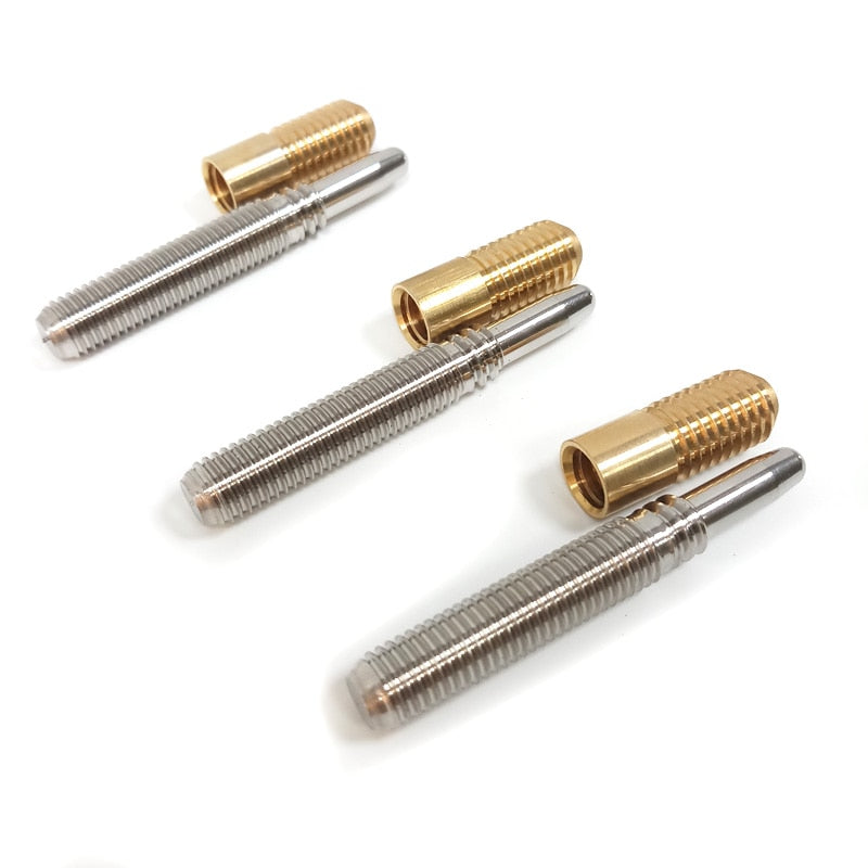 Xmlivet Domestic Uni-Lock Billiards Pool Cue Joint Female Insert and Male Pin Fast Joint Billiards Cue Accessories