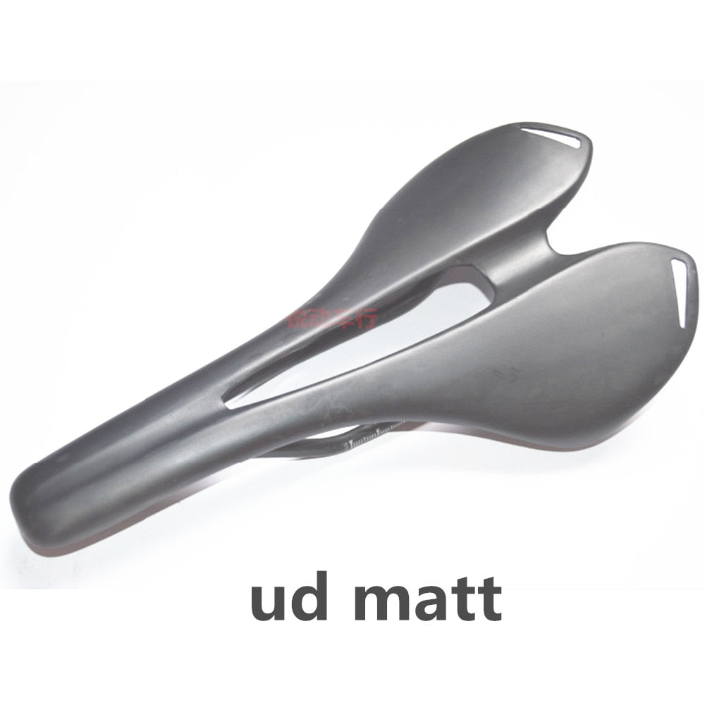 Superlogic 3K Full Carbon Fiber Bicycle Saddle Road MTB Bike Carbon Saddle Seat Matt Bike Cushion 275*143mm Cycling Parts