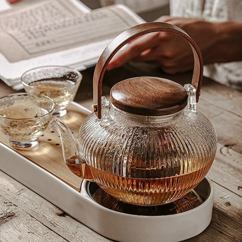 800Ml Gong Fu Tea Set Electric Tea Kettle Womb Tea Milk Oolong Tea Infuser Chine
