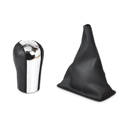 5 Speed/ 6 Gear Car Shift Gear Knob + Leather Boot Gaitor Cover for Toyota Corolla 1998- 2003 2004 2005 2006 2007 2008 2009