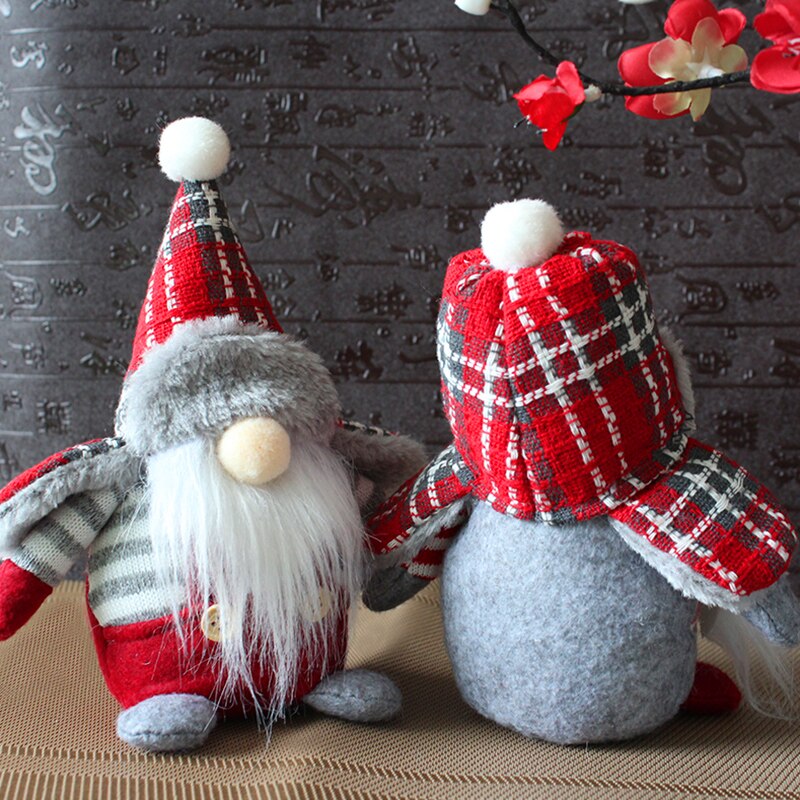 Christmas Gnomes Elf Doll Christmas Home Decoration Christmas Tree Decoration Natal Navidad Plush Toys Happy New Year 2023